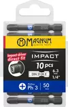 Kärki Impact 10kpl Ph3 50mm - Ruuvauskärjet ja pidikkeet - 17287 - 1