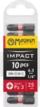 Kärki Impact 10kpl Pz3 25mm - Ruuvauskärjet ja pidikkeet - 17377 - 1