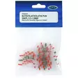 KUTISTEJATKOLIITIN PUN 50KPL 0,5-1,0MM2 - Liittimet - ST850107 - 2