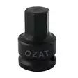Kuusiokolohylsy 17mm 3/4 OZAT 12M17H - Hylsyt- ja hylsysarjat - 12117 - 1