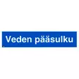 Opaste Veden Pääsulku 200X50 Muovi - Ensiapu ja työsuojelu - TRA107 - 1