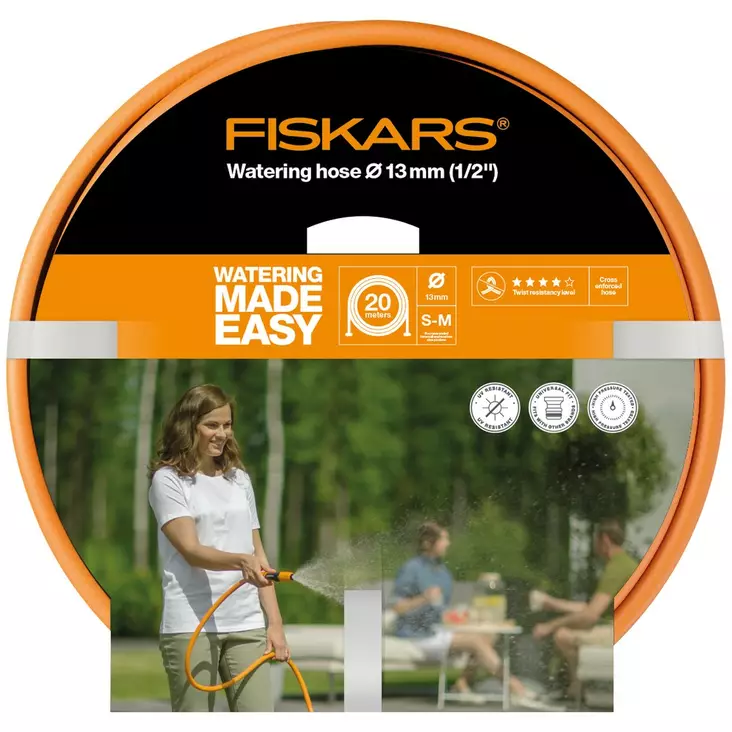 KASTELULETKU Q4, 20M/13MM (1/2") FISKARS - Letku- ja sähkökelat - FS1023647 - 1