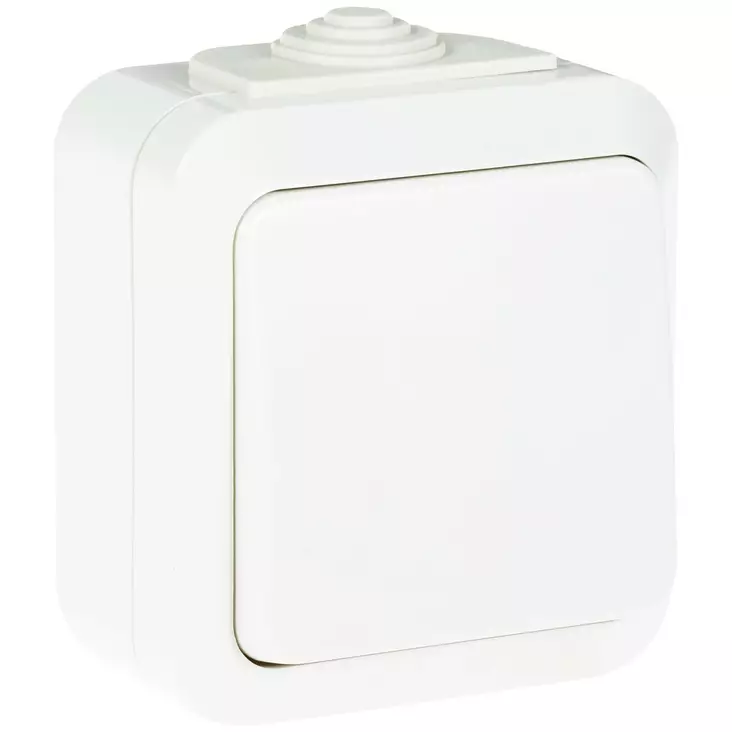 KYTKIN 1-OSAINEN IP44 PINTA AS. - Katkaisijat - AM0037 - 1