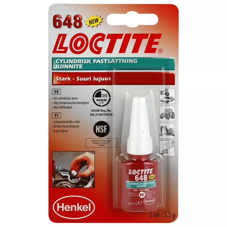 LAAKERILUKITE ERIK.VAHVA 5ML(648 - Tekniset kemikaalit - HK31417 - 1