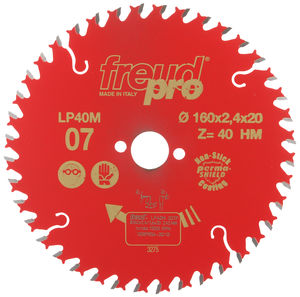 SIRKKELINTERÄ 160X2,4X20 Z40 KOVAMETALLI - Sirkkelinterät - CFT40007 - 1