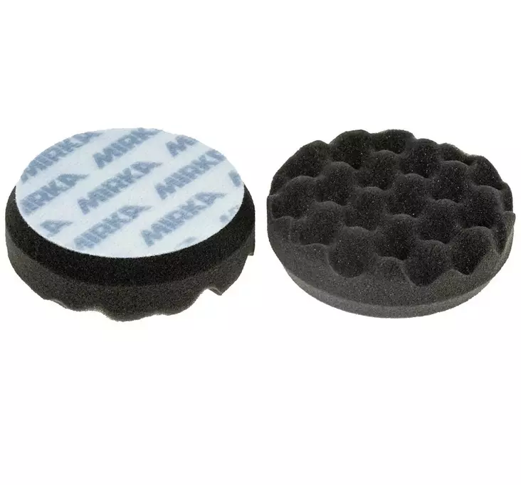 KIILLOTUSTYYNY 85MM POLARSHINE 2KPL MUSTA WAFFLE - Kiilloitustarvikkeet - MIR1707 - 1