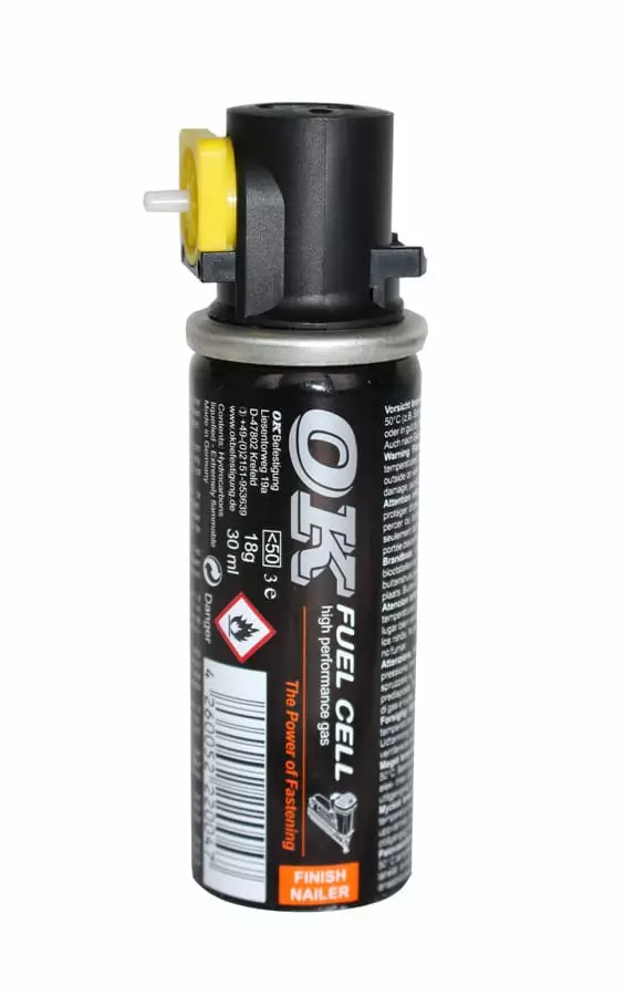 OK korkeapaineviimeistelykaasu 18 g, 30 ml - Naulainkaasut - 220047 - 1