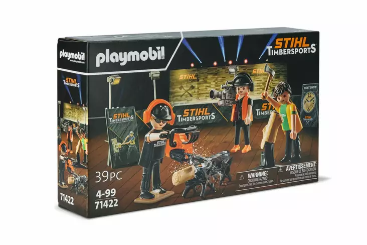 PLAYMOBIL-SARJA TIMBERSPORTS EDITION - Stihl työkalut ja metsätyövarusteet - 04216000137 - 1