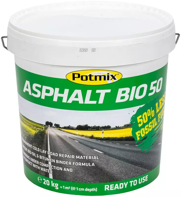 POTMIX ASPHALT BIO 20KG - Rakennuskemikaalit - POT11057 - 1