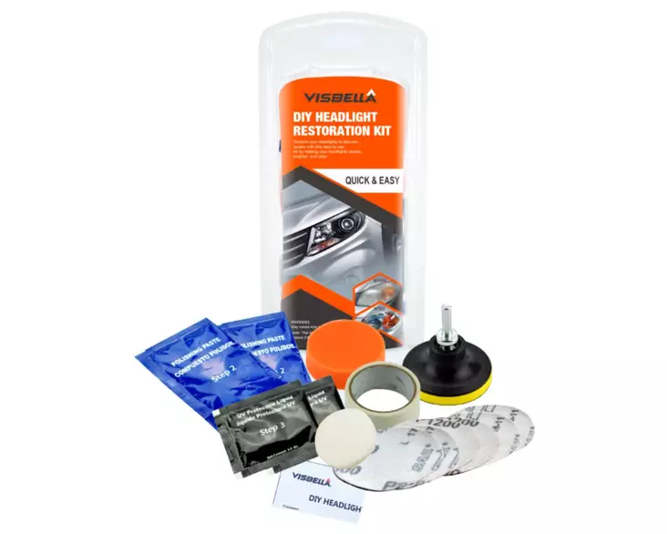 Visbella ajovalojen kirkastussarja - Autonhoitotuotteet - 101874287 - 1