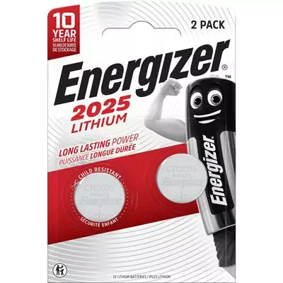 ENERGIZER Lithium CR2025 2KPL/PKT - Paristot - 30010858 - 1