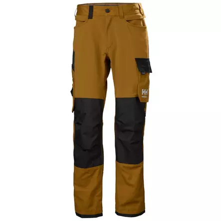 Housut Oxford 4X CNCT Saddle/Musta - Kesätyöhousut - HH77395-759-C48 - 1