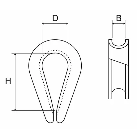 Koussi 8mm - Luokittelemattomat ketjut ja tarvikkeet - KOU08 - 9