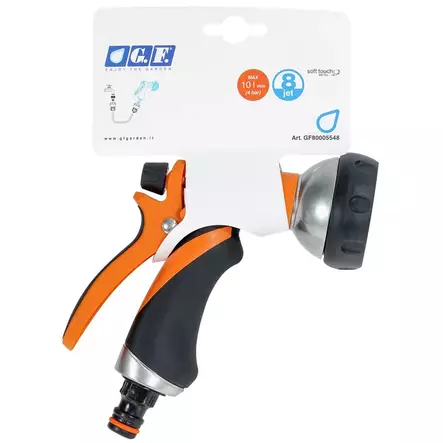 RUISKUPISTOOLI METALLIRUNKO 8-ASENTOINEN - Letkut ja tarvikkeet - GF5548 - 2