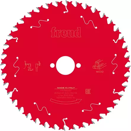 Sirkkelinterä 210x2,4x30 Z40 kovametalli - Sirkkelinterät - CFT40018 - 1