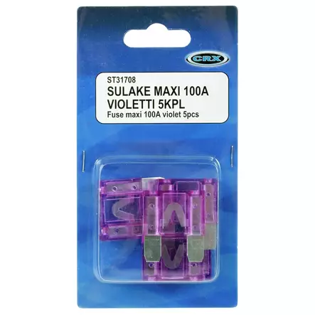 SULAKE MAXI 100A VIOLETTI 5KPL - Liittimet - ST31708 - 2
