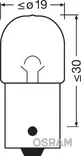 Osram Polttimo, vilkkuvalo - Polttimot - 050-5008 - 1