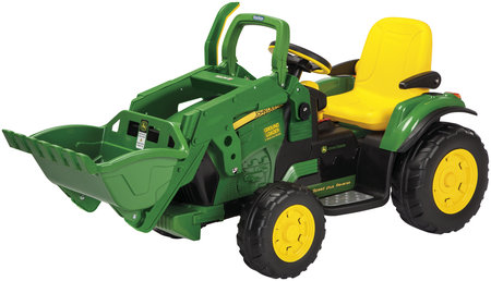 JD GROUND LOADER AKKUTRAKTORI KAUHALLA 12/8AH - Lasten mönkijät - PEOR0068 - 1