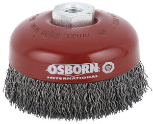 KUPPIHARJA M14 100MM TERÄSLANKA 0,50MM - Teräsharjat - OB028 - 1