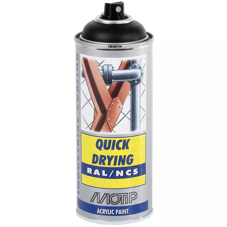 MAALI MUSTA MATTA RAL9005 AKR. SPRAY 400ML - Tekniset kemikaalit - TIP07238 - 1