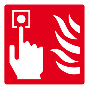 OPASTE JV 200X200 PALOILMOITUSPAINIKE, MUOVI - Ensiapu ja työsuojelu - TRA038 - 1