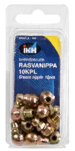 RASVANIPPA SUORA 1/8" 10KPL - Rasvaprässit ja rasvat - XHRNS18028 - 1