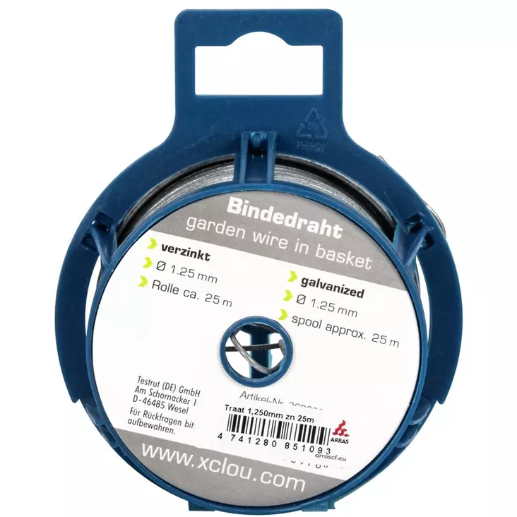 RAUTALANKA 1,25MM X 25M ZN - Teipit - FIX1038 - 1