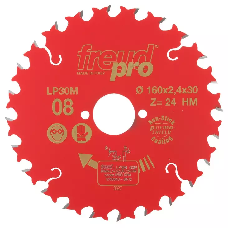 SIRKKELINTERÄ 160X2,4X30 Z24 KOVAMETALLI - Sirkkelinterät - CFT30008 - 1