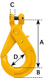 VARMUUSKOUKKU HL 7/8-8 2,0T - Luokitellut nostoketjut  - VKH788 - 1