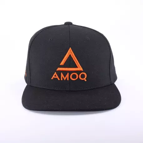 AMOQ Original Snapback Lippis Musta/Oranssi - Alusvaatteet ja asusteet - 645-22130608 - 1