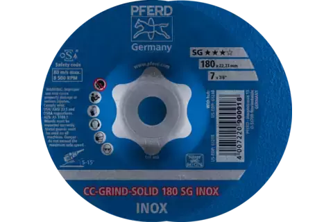 CC-GRIND-SOLID 180 SG-INOX - Hiomalaikat - P900918 - 1