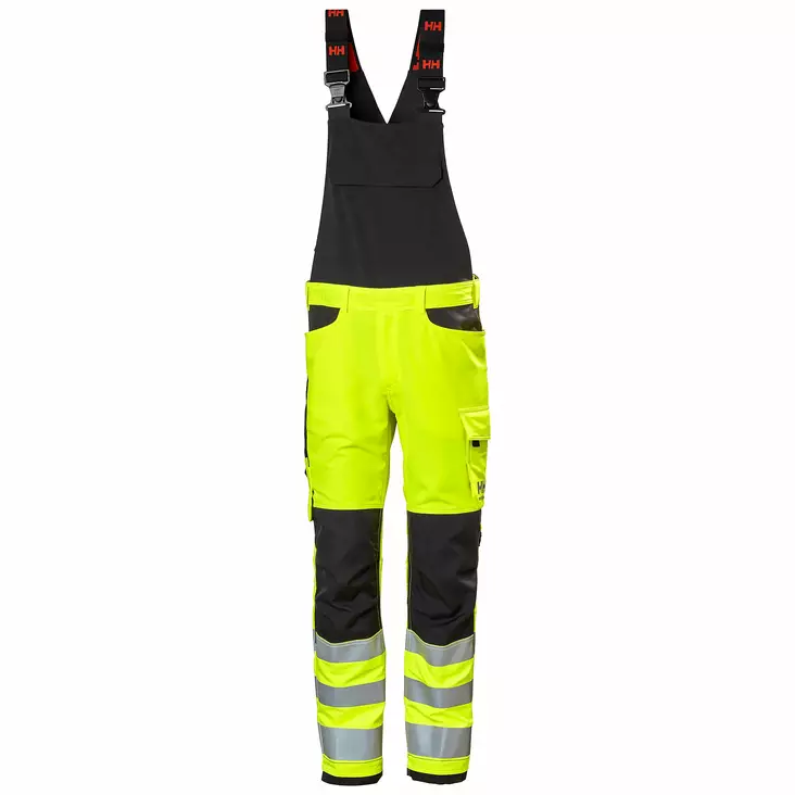Helly Hansen Avohaalari HI-VIS ALNA 4X FL.Kel/Ebony - Työhaalarit - HH77549-369-C48 - 1