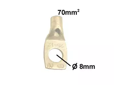 Kaapelikenkä FIN 70-8mm - Liittimet - 52011-70-8 - 1