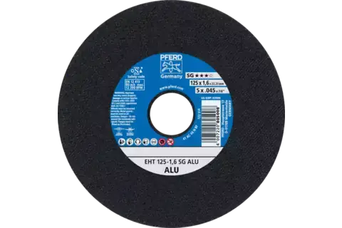 KATKAISULAIKKA EHT 125X1,6X22 A46 N SG-ALU - Katkaisulaikat - P805008 - 1