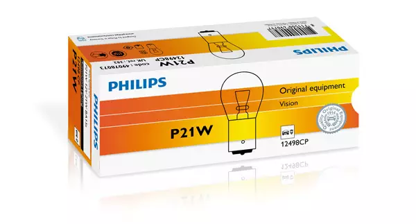 PHILIPS AUTOLAMPPU P21W 12V 21W - Polttimot - 100-12498 - 1