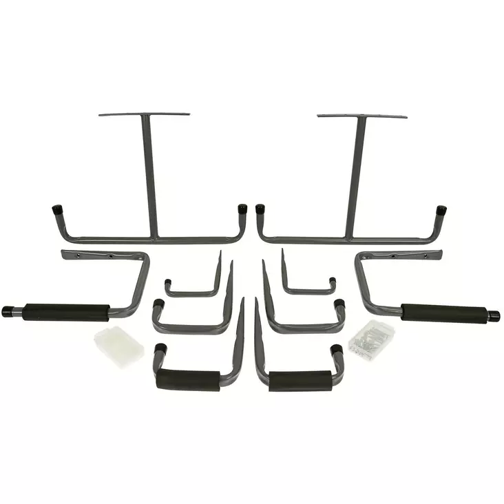 Säilytyskoukkusetti 12-Os. - Työkaluseinät ja koukut - XK6128 - 1