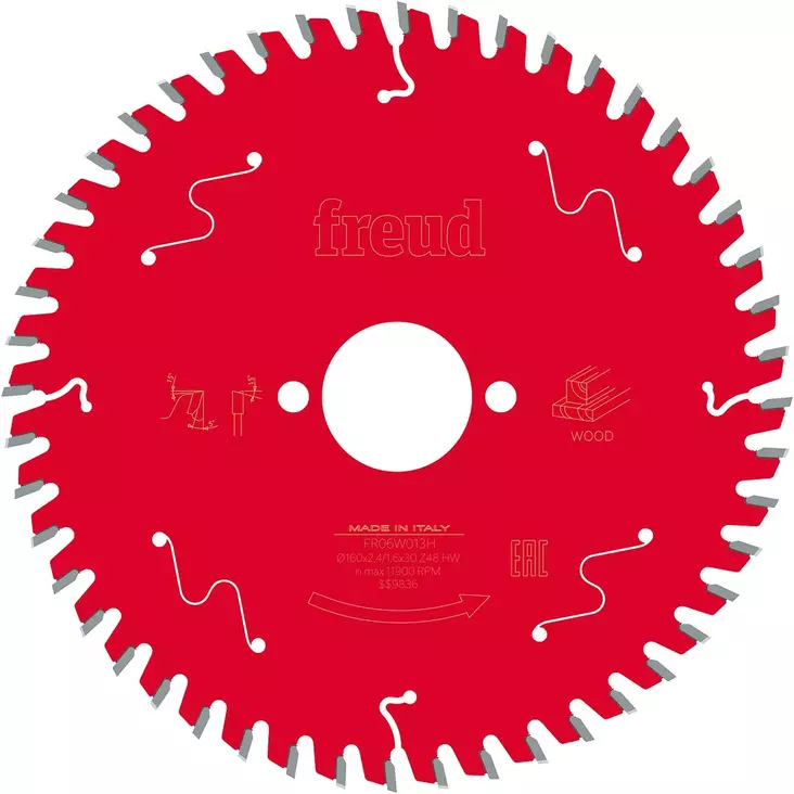 SIRKKELINTERÄ 160X2,4X30 Z40 KOVAMETALLI - Sirkkelinterät - CFT40008 - 1
