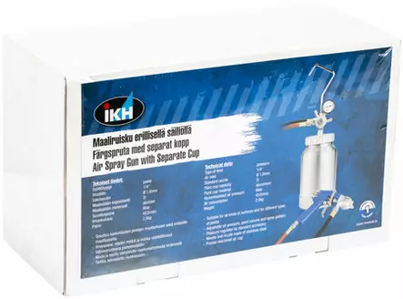 MAALIRUISKU 2L ERILLINEN SÄILIÖ AMMATTIKÄYTTÖ - Paineilmatyökalut - IKH8039 - 2
