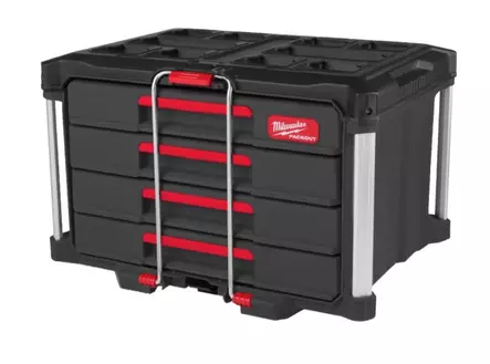 MILWAUKEE PACKOUT TYÖKALUPAKKI 4 VETOLAATIKOLLA - Työkalupakit - MW493189 - 2