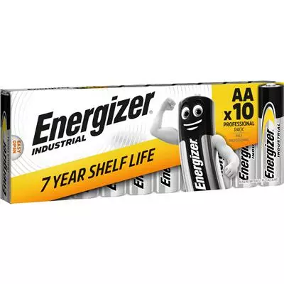 ENERGIZER Industrial AA 10kpl/pkt - Paristot - 30010649 - 2