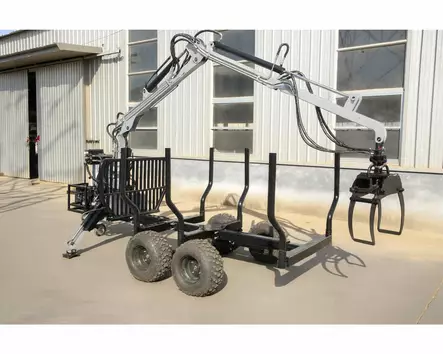 Hydraulinen tukkikärry mönkijään 2000kg - Peräkärryt - 103751789 - 1