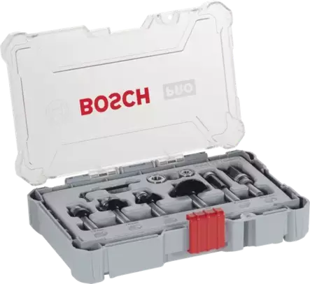 Jyrsinteräsarja PRO 8 MM 6KPL - Yläjyrsimen terät - 2607017469 - 1