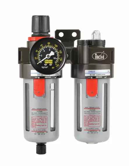 PAINEENSÄÄTÖYKSIKKÖ 3/8" TÄYD. - Letkut ja tarvikkeet - IKH8059 - 1