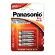 PANASONIC PRO POWER AAA LR03PPG/4BP 4KPL/PKT - Paristot - 00265999 - 1
