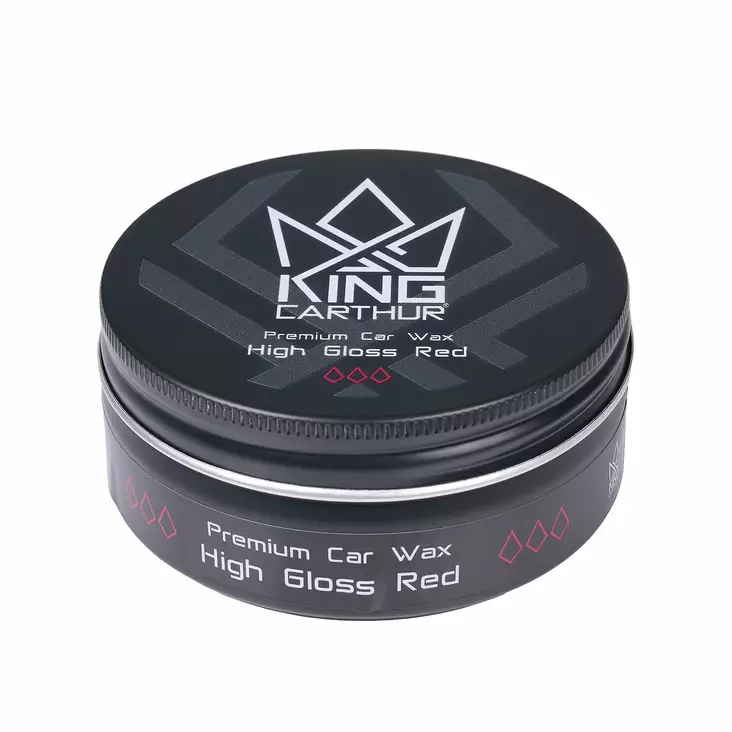 AUTOVAHA KING CARTHUR HIGH GLOSS RED #26, 180 G, PELKKÄ VAHA - Autonhoitotuotteet - HS4049 - 1
