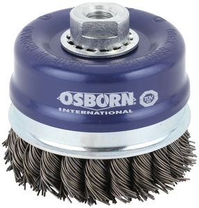 KUPPIHARJA M14 80MM TERÄSLANKA 0,80MM - Teräsharjat - OB029 - 1