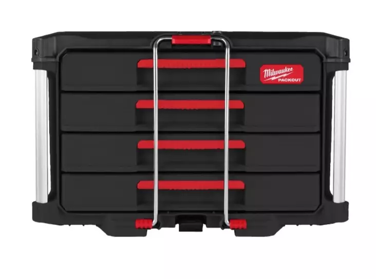 MILWAUKEE PACKOUT TYÖKALUPAKKI 4 VETOLAATIKOLLA - Työkalupakit - MW493189 - 1