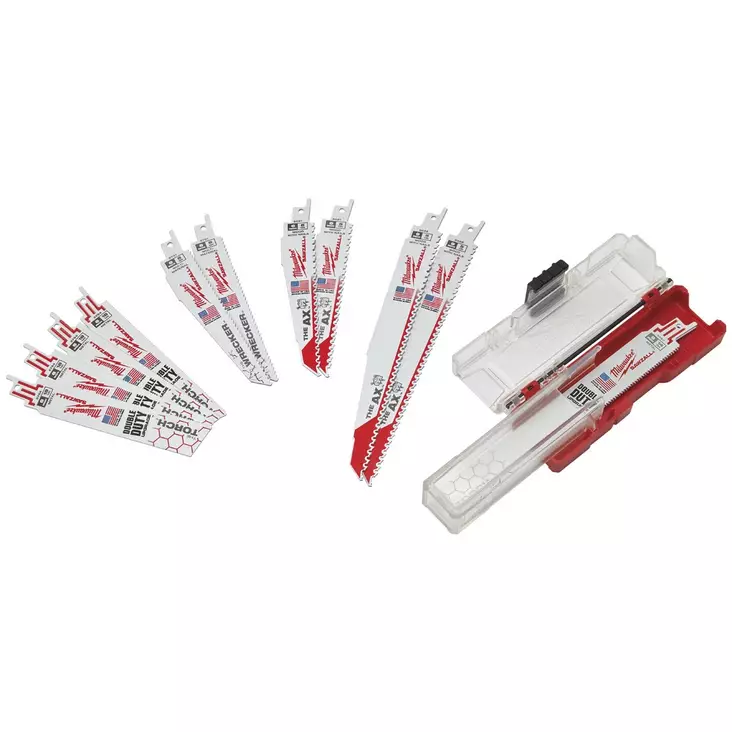 MILWAUKEE Puukkosahanteräsarja 12-OS - Puukkosahanterät - MW222229 - 1