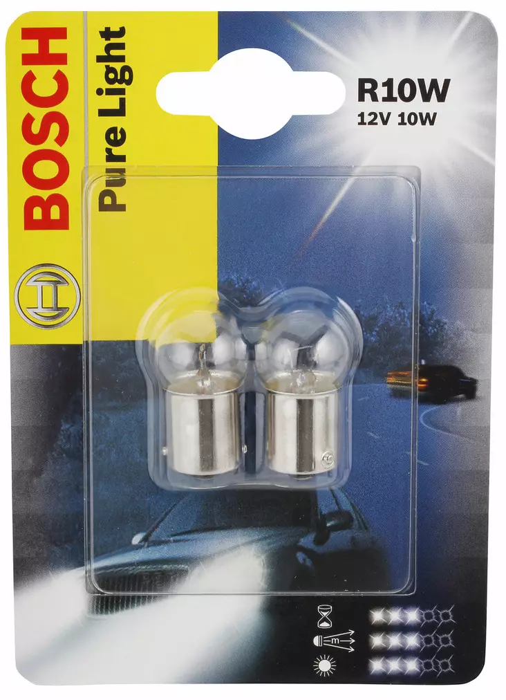 POLTTIMO 10W (BA15S) 2KPL - Polttimot - PB12019 - 1