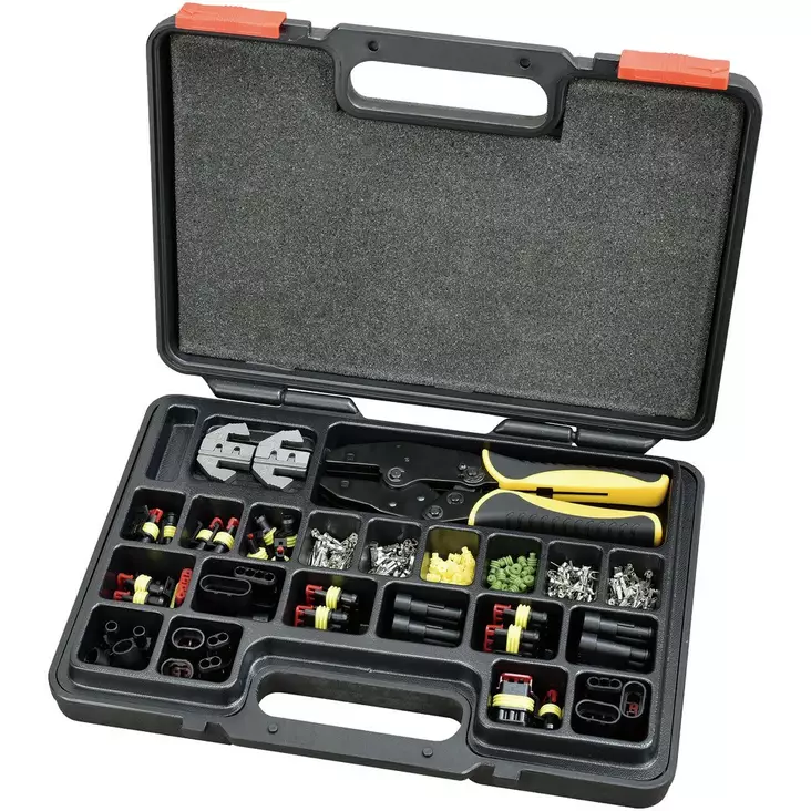 PURISTUSPIHDIT JA LIITINLAJITELMA 339-OS. - Sähkömiehen pihdit ja kuorijat - IKH6619 - 1